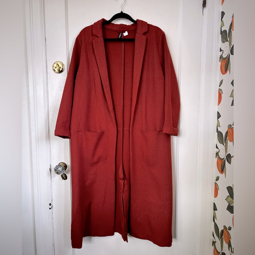 H&M Long Open Cardigan/trench